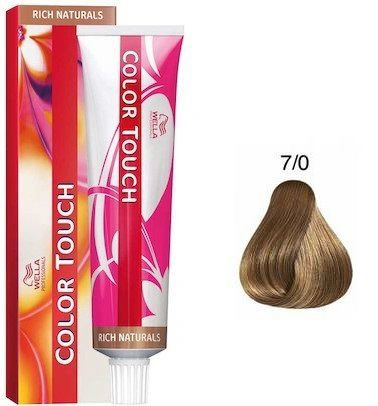 Wella Color Touch Hajszínező - 7/0 60ml Medium Blonde képe 1